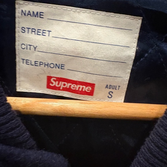 Supreme X Gonz Navy Blue Jacket - Picture 2 of 5